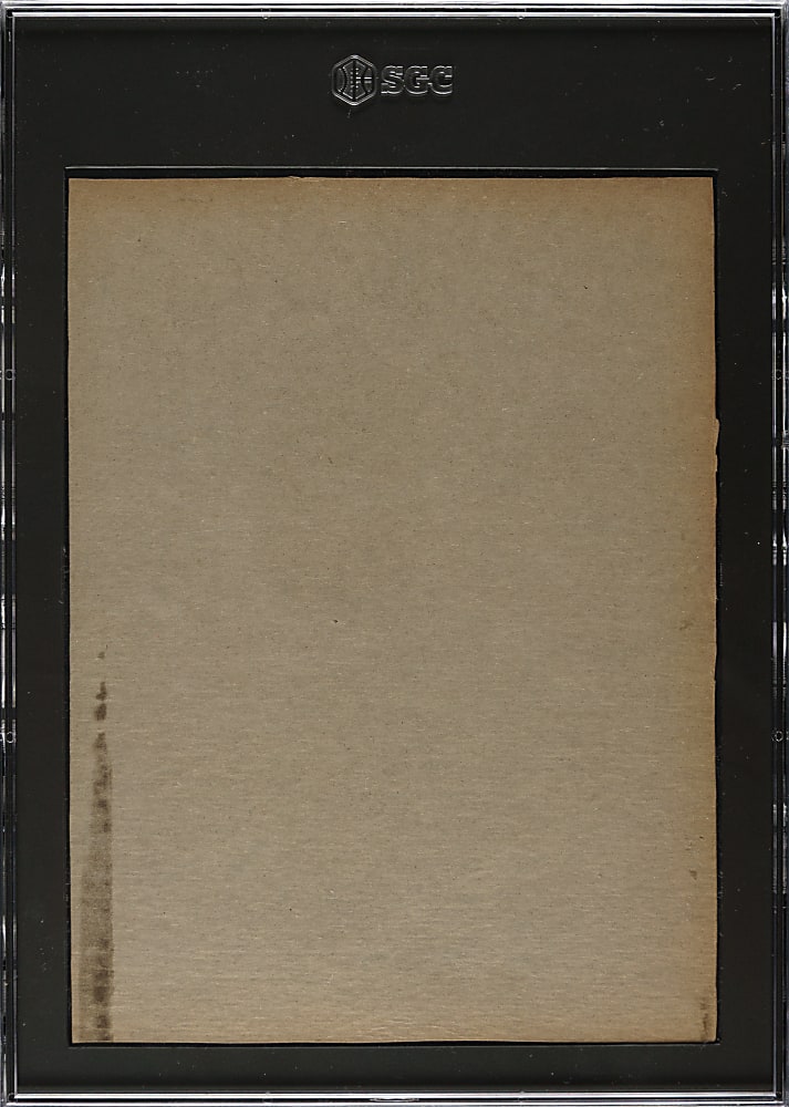 1936 Wheaties Series 4 Lou Gehrig SGC GOOD+ 2.5