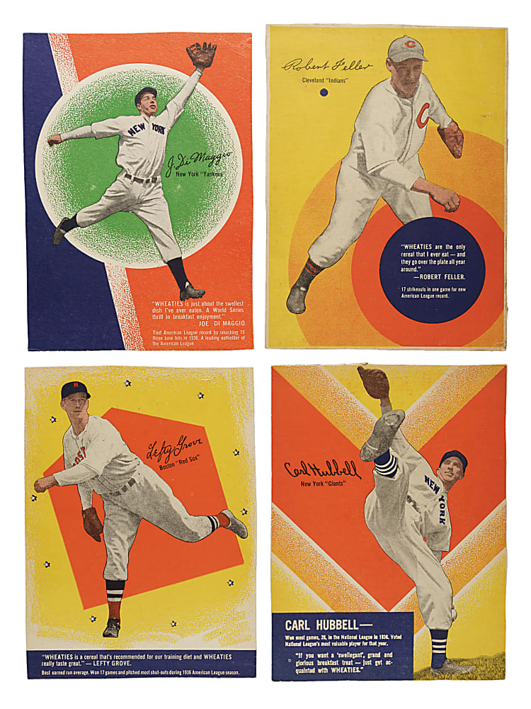 1937 Wheaties Series 9 Complete Set (16)