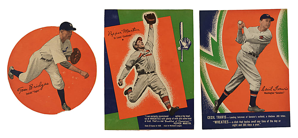 1937 Wheaties Series 9 Complete Set (16)