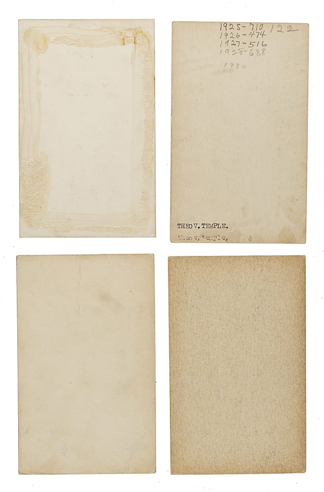 1922 to 1938 Exhibit Collection (23) Including Nine Hall of Famers