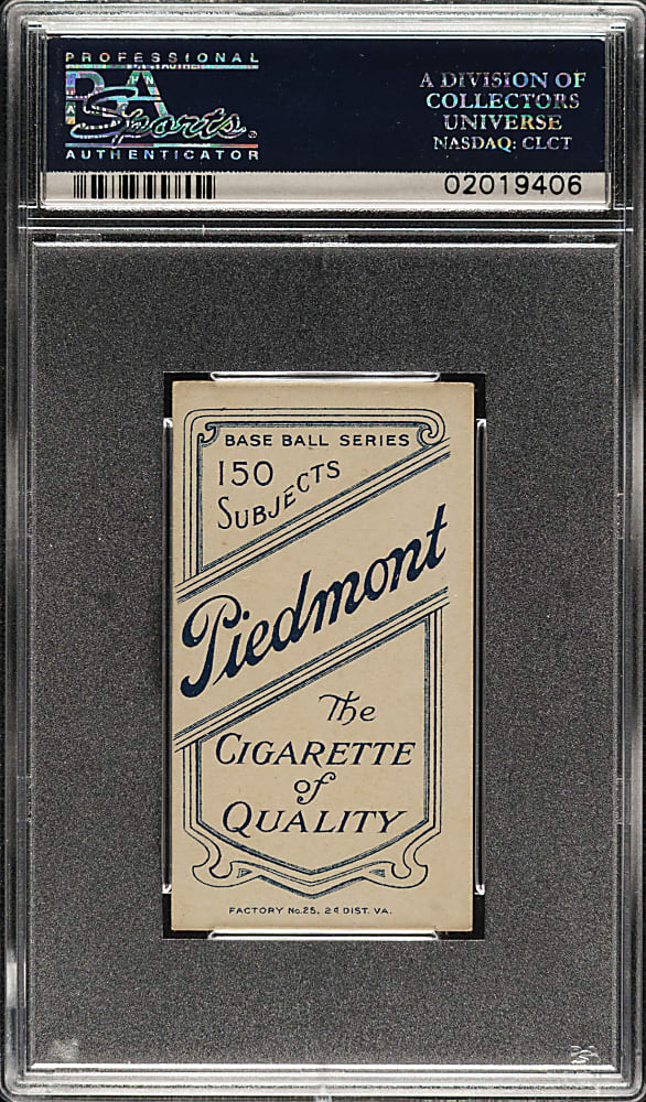 1909-1911 T206 White Border Cy Young Portrait PSA EX-MT 6