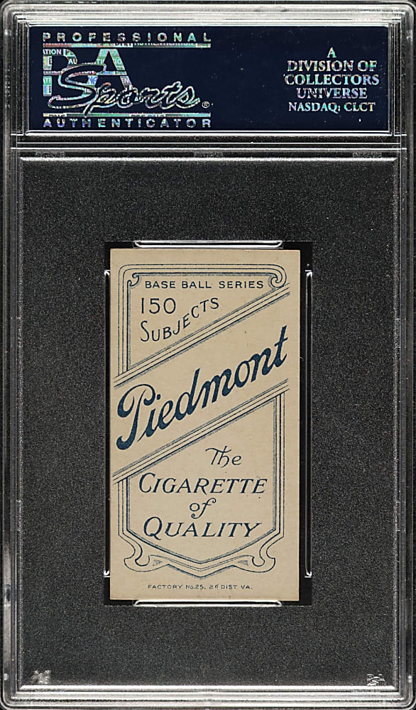 1909-1911 T206 White Border Christy Mathewson Portrait PSA EX-MT+ 6.5