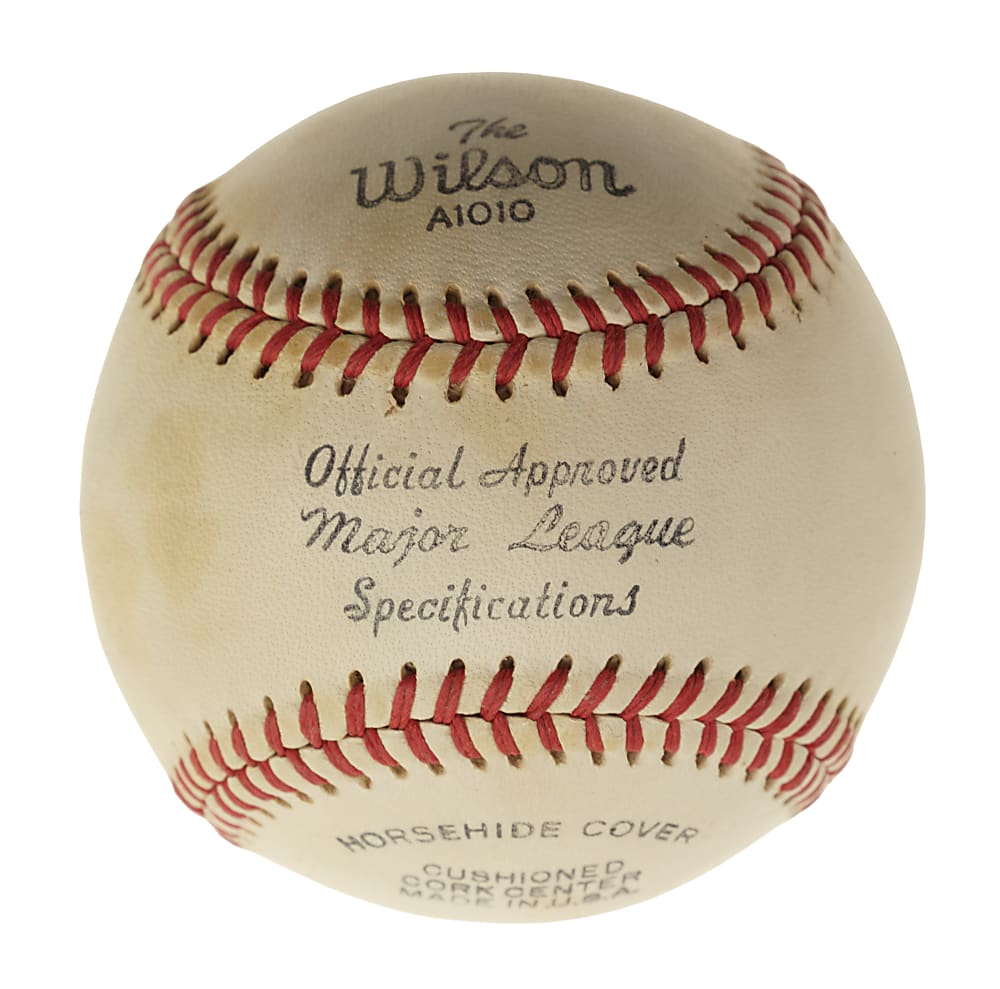 Pie Traynor Single-Signed Baseball - PSA/DNA