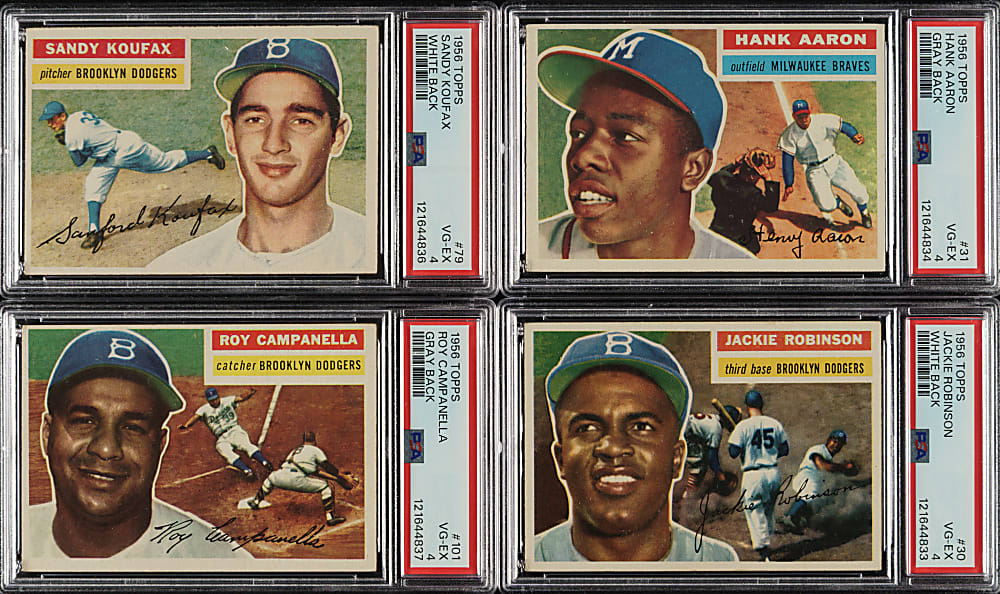 1956 Topps Near-Complete Set (334/340)