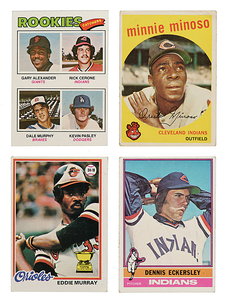 1959 to 1982 Topps, Post Cereal, and Kellogg's Shoebox Collection (2,235) Including 469 Hall of Famers