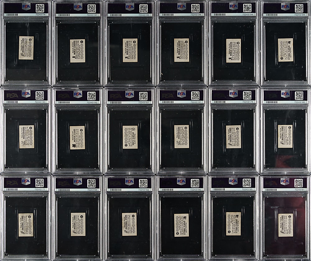 1956 Topps Hocus Focus Collection (44) Including 22 PSA-Graded Cards