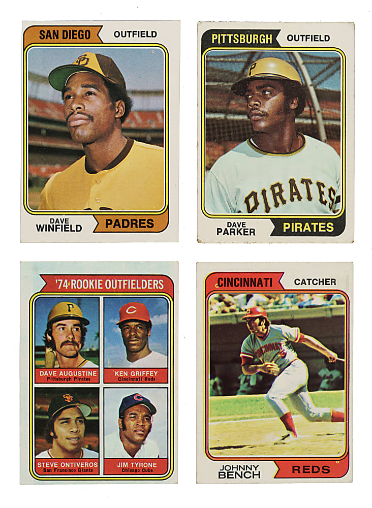 1974 Topps Complete Set (660) Plus Traded Series (44) and Team Checklists (24)