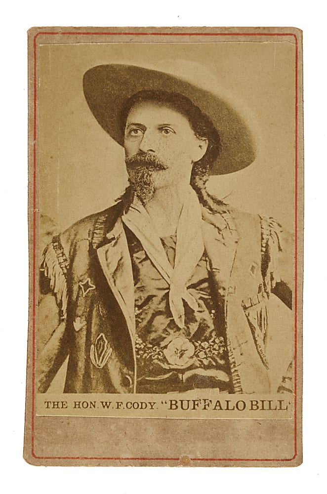 Circa 1880s Buffalo Bill CDV