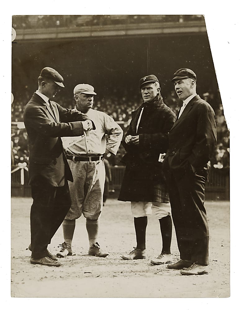 Circa 1910s John McGraw Original International News Service Photograph PSA/DNA Type I