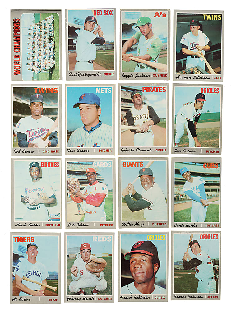 1970 Topps Complete Set (720)