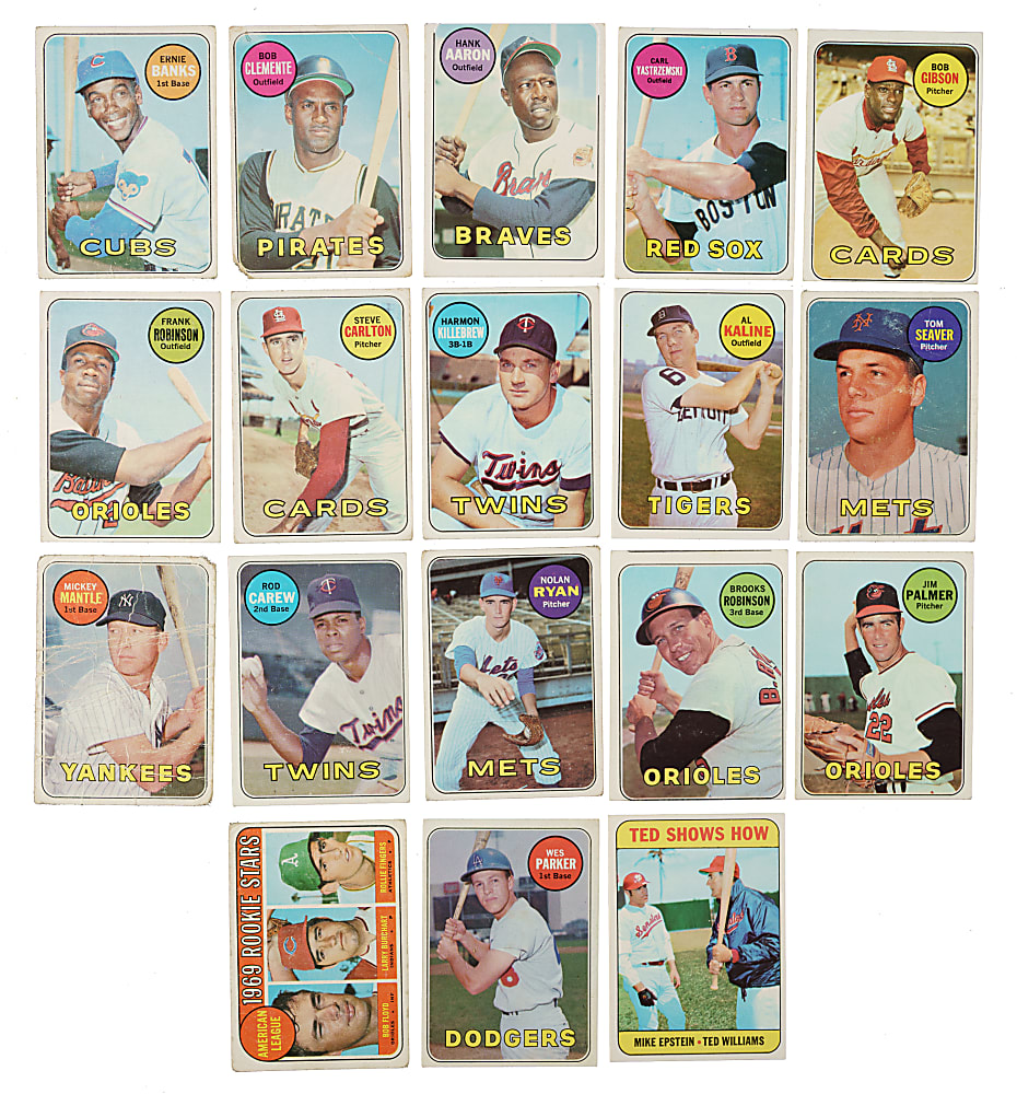 1969 Topps Complete Set (664)