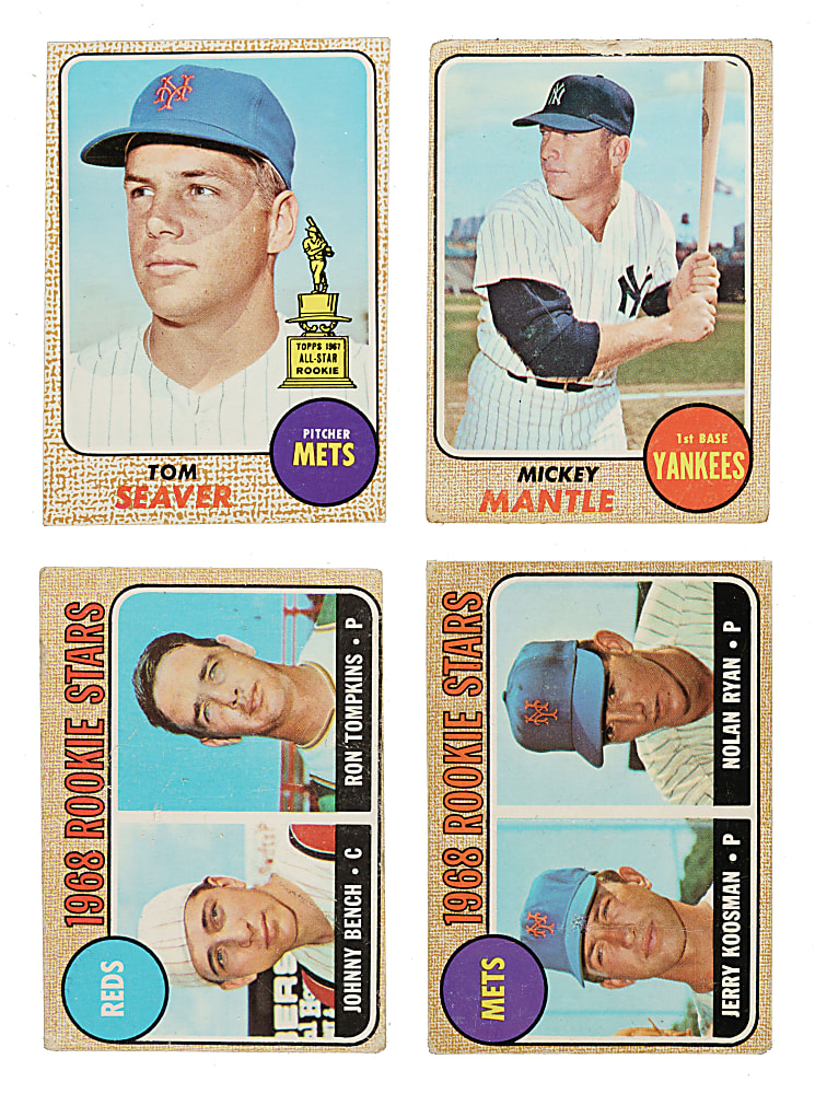 1968 Topps Complete Set (598)