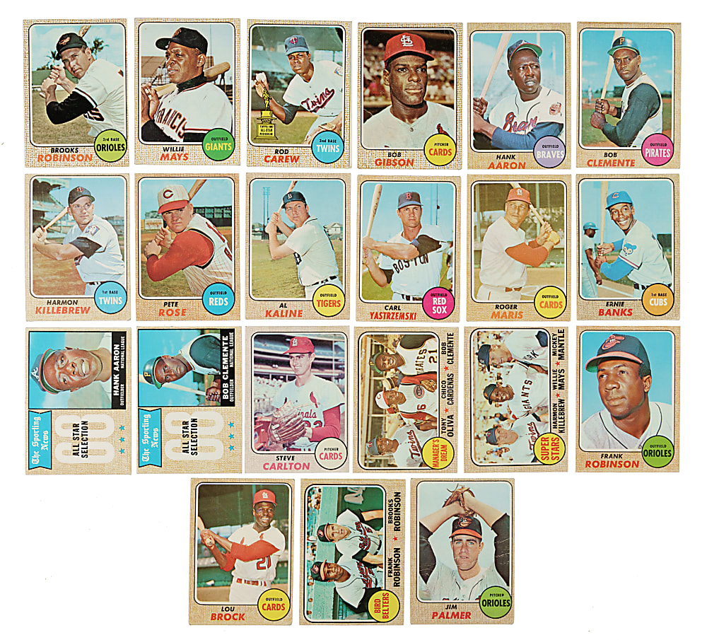 1968 Topps Complete Set (598)