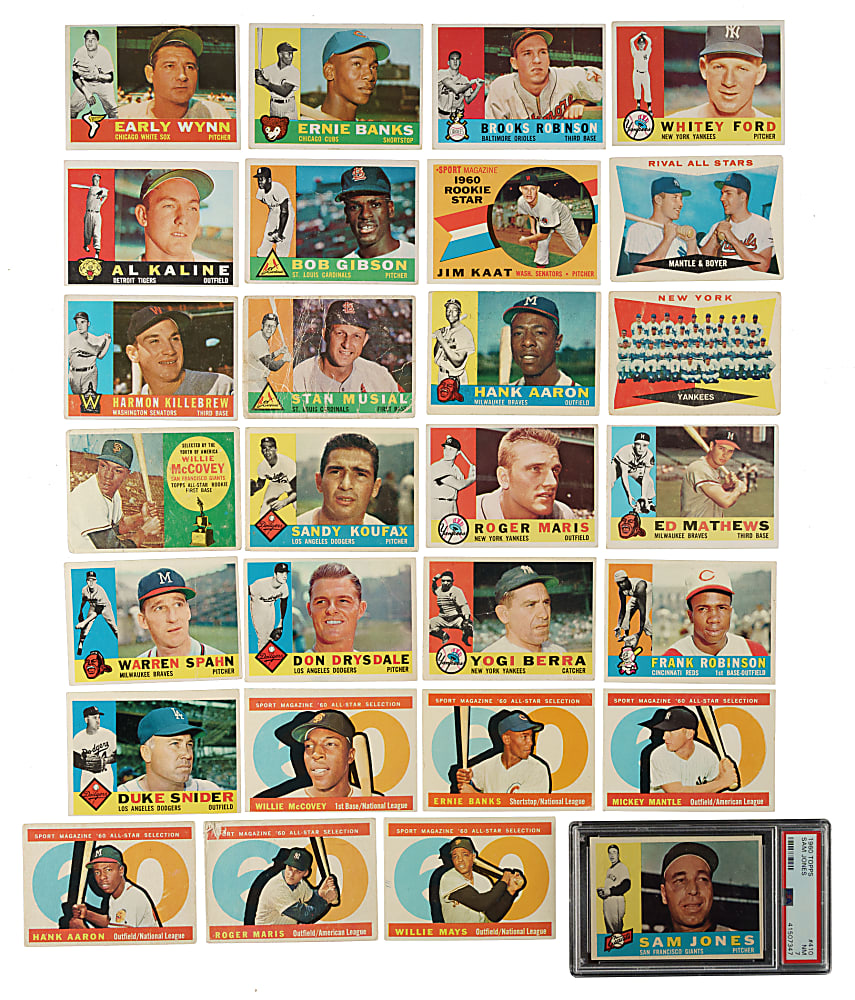 1960 Topps Complete Set (572)