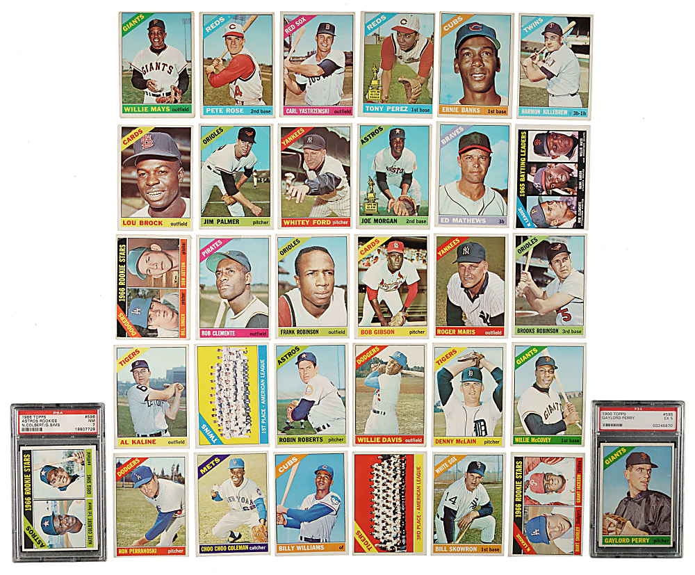 1966 Topps Complete Set (598)