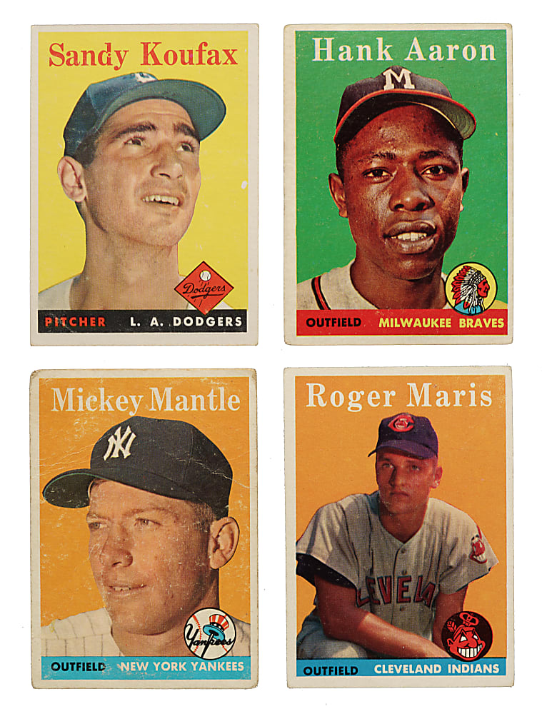 1958 Topps Complete Set (494)