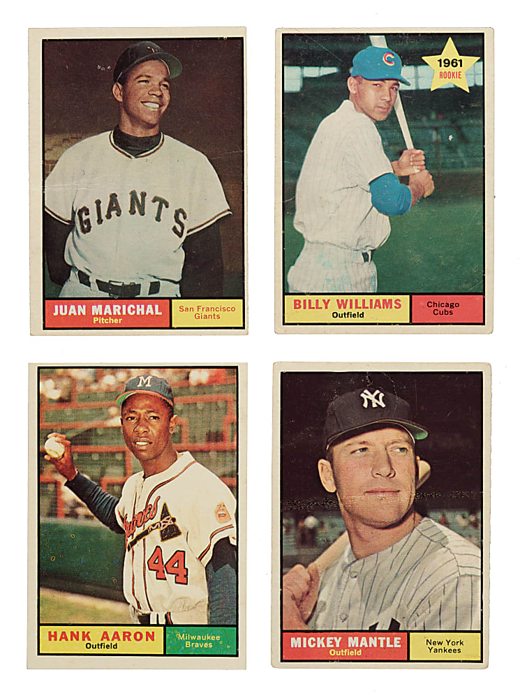 1961 Topps Complete Set (587)