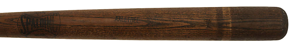 Circa 1890s "Axletree Ring" Bat