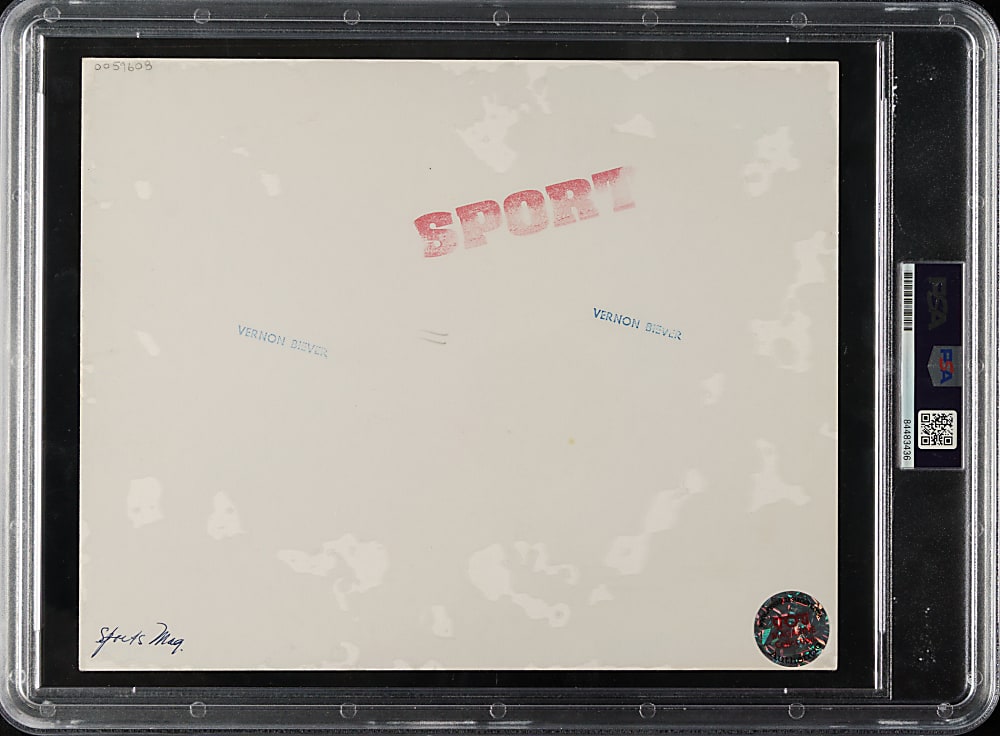 Circa 1970s Wilt Chamberlain Original Vernon Biever Sport Magazine Photograph PSA/DNA Type I