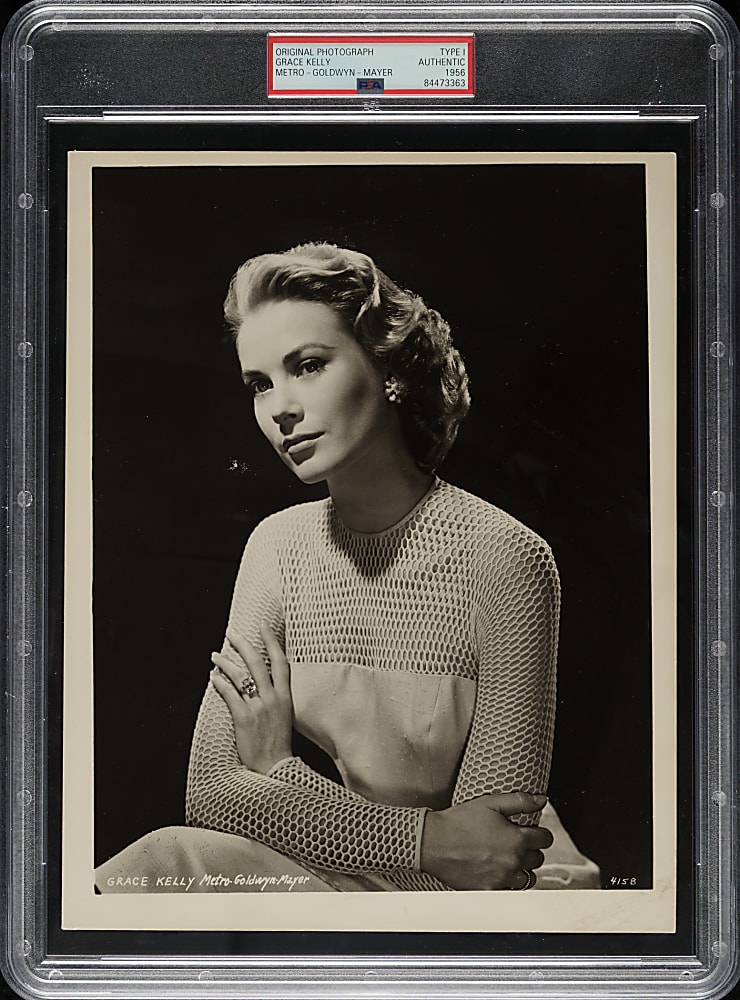 1956 Grace Kelly Original Metro-Goldwyn-Mayer Photograph PSA/DNA Type I