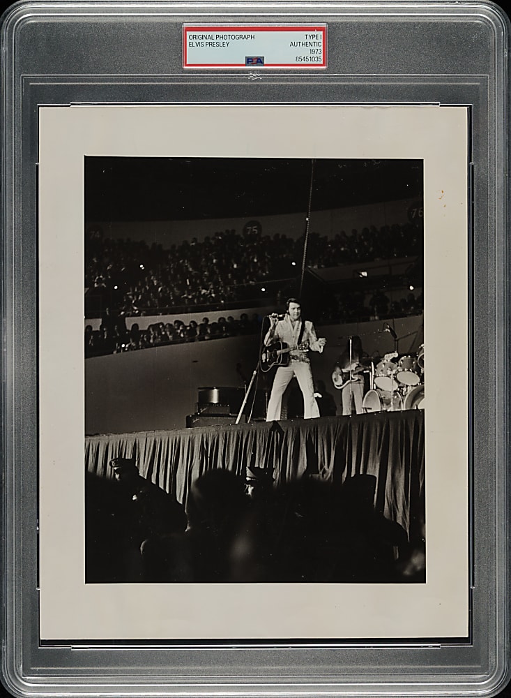 1973 Elvis Presley Original Photograph PSA/DNA Type I