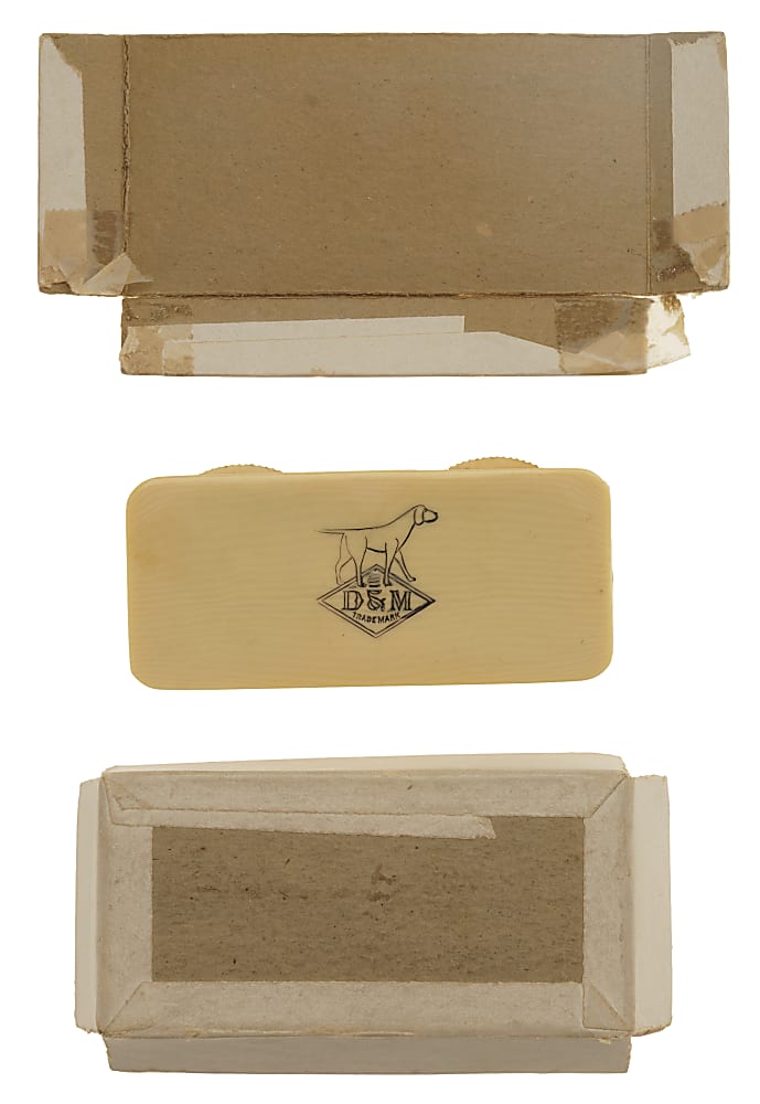 Circa 1889 Draper & Maynard Celluloid Baseball Scorer in Original Box