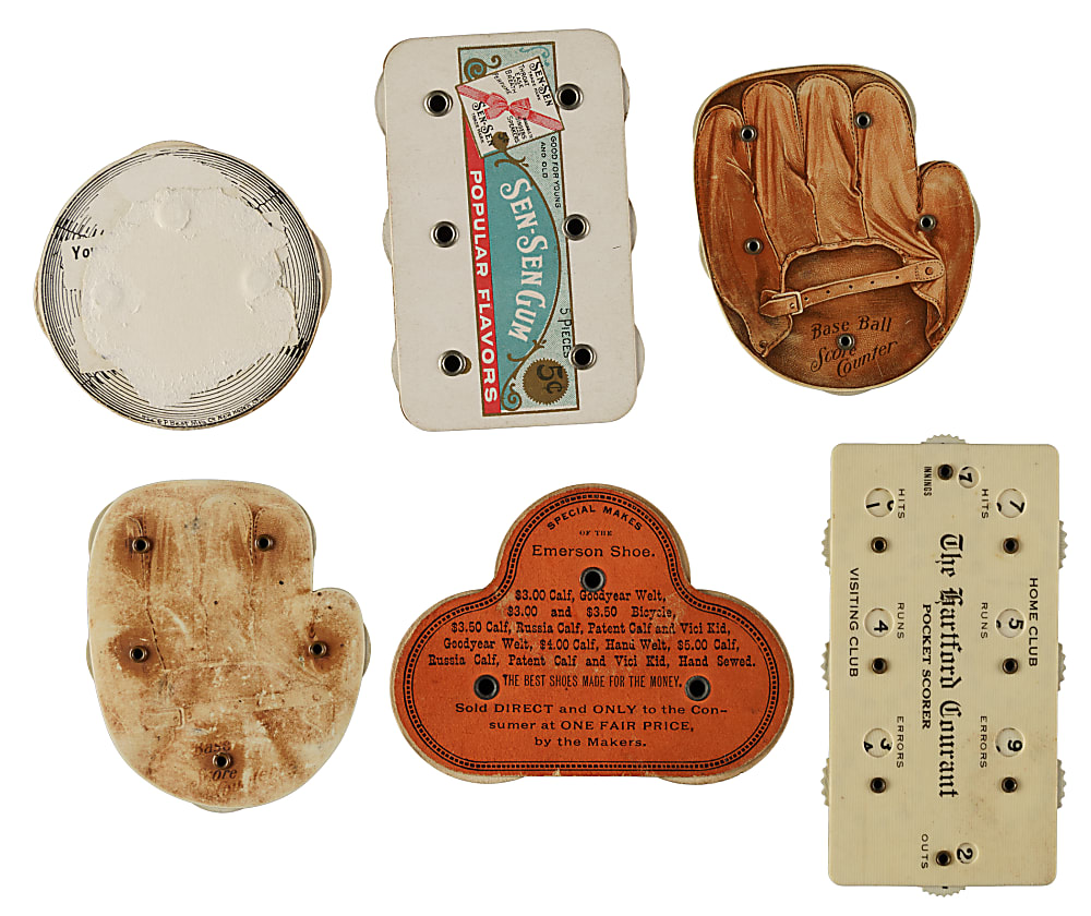 Vintage Baseball Scorer Collection (6)