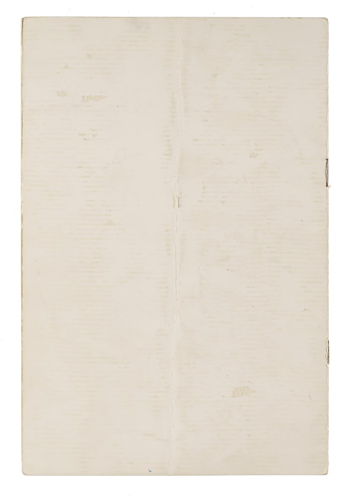 1949 Third Annual Governor's Dinner Multi-Signed Program with Rickey, Harridge, Chandler, and Hubbell