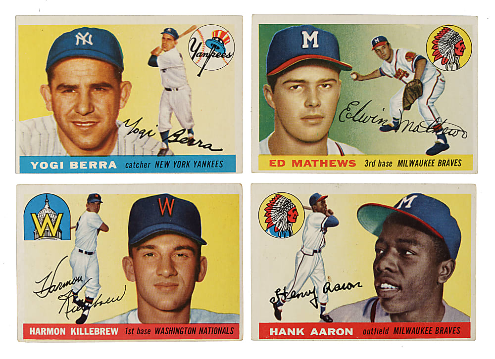 1955 Topps Partial Set (152/206)