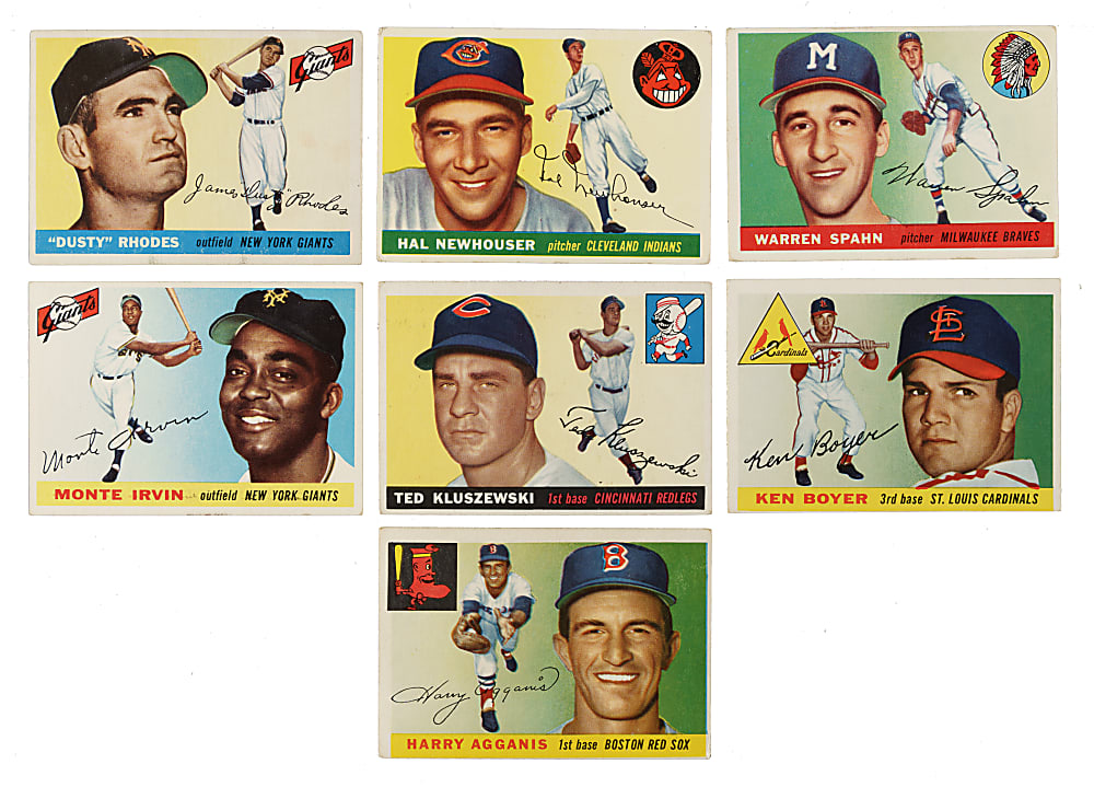 1955 Topps Partial Set (152/206)