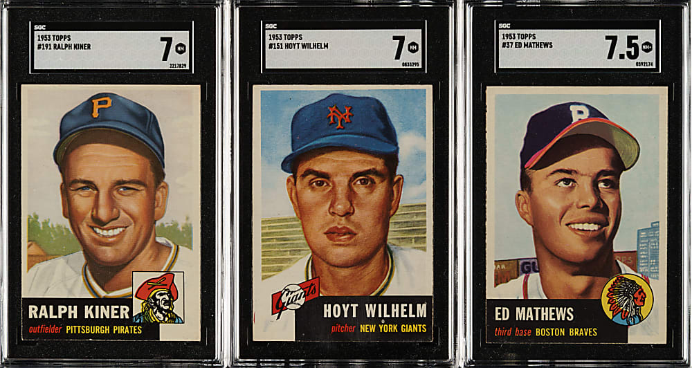 1953 Topps Near-Complete Set (270/274)