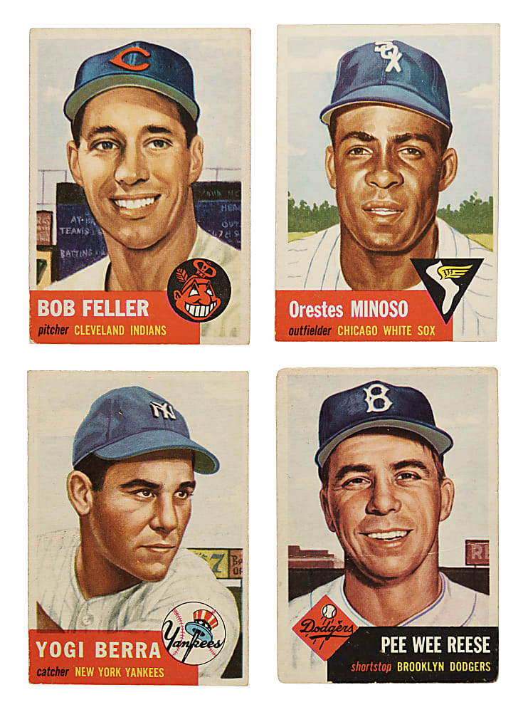 1953 Topps Partial Set (168/274)