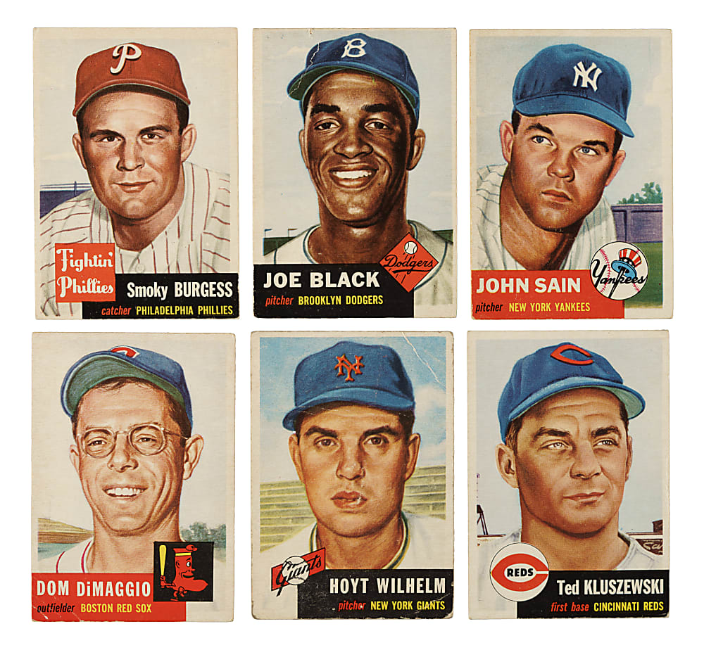 1953 Topps Partial Set (168/274)