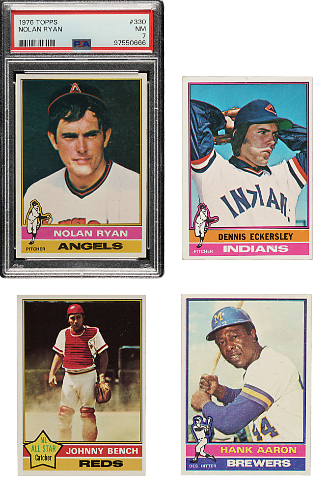 1976 Topps Complete Set (660) Plus Traded Series (44)