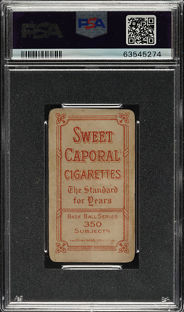 1909-1911 T206 White Border Christy Mathewson Dark Cap PSA GOOD 2