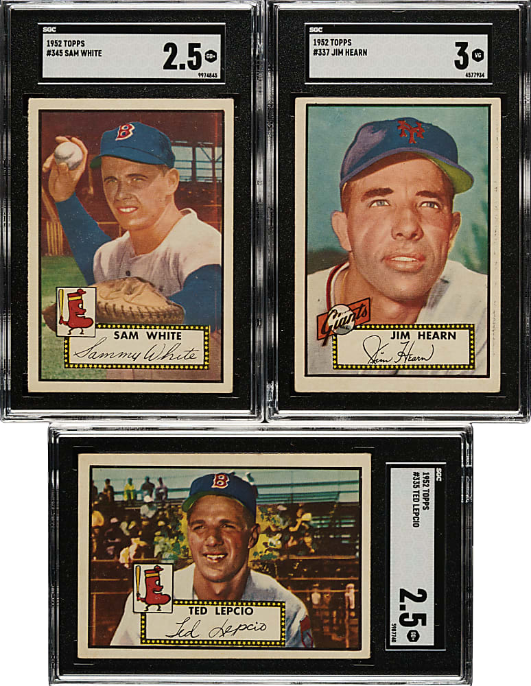 1952 Topps Near-Complete High-Number Set (77/97)