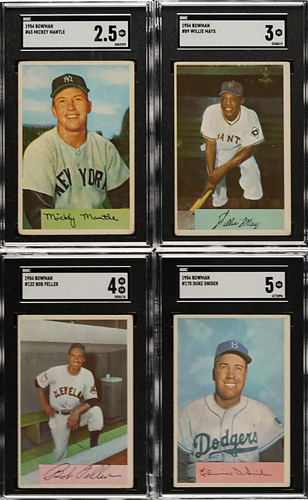 1954 Bowman Complete Set (224)
