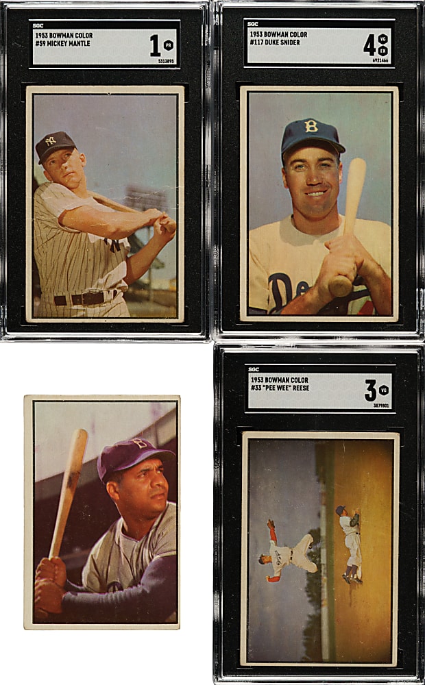 1953 Bowman Color Complete Set (160)