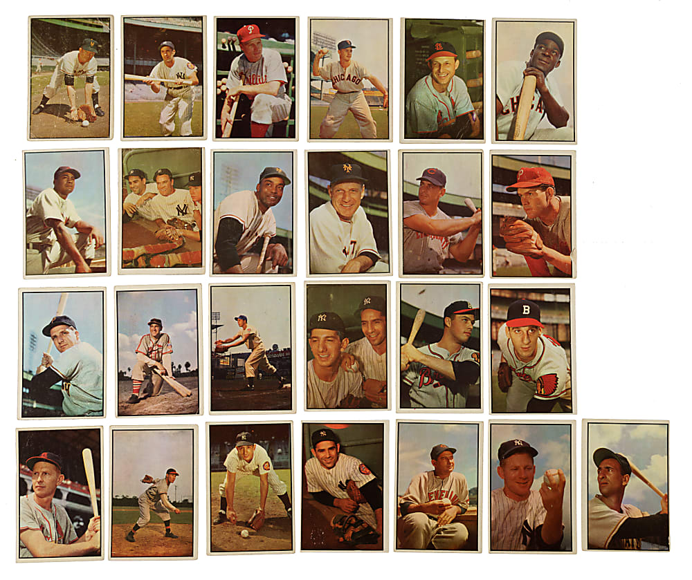 1953 Bowman Color Complete Set (160)