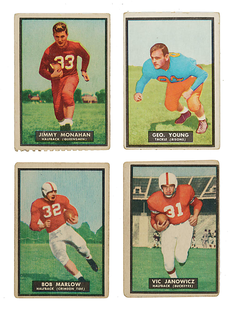 1951 Topps Magic Football Complete Set (75)