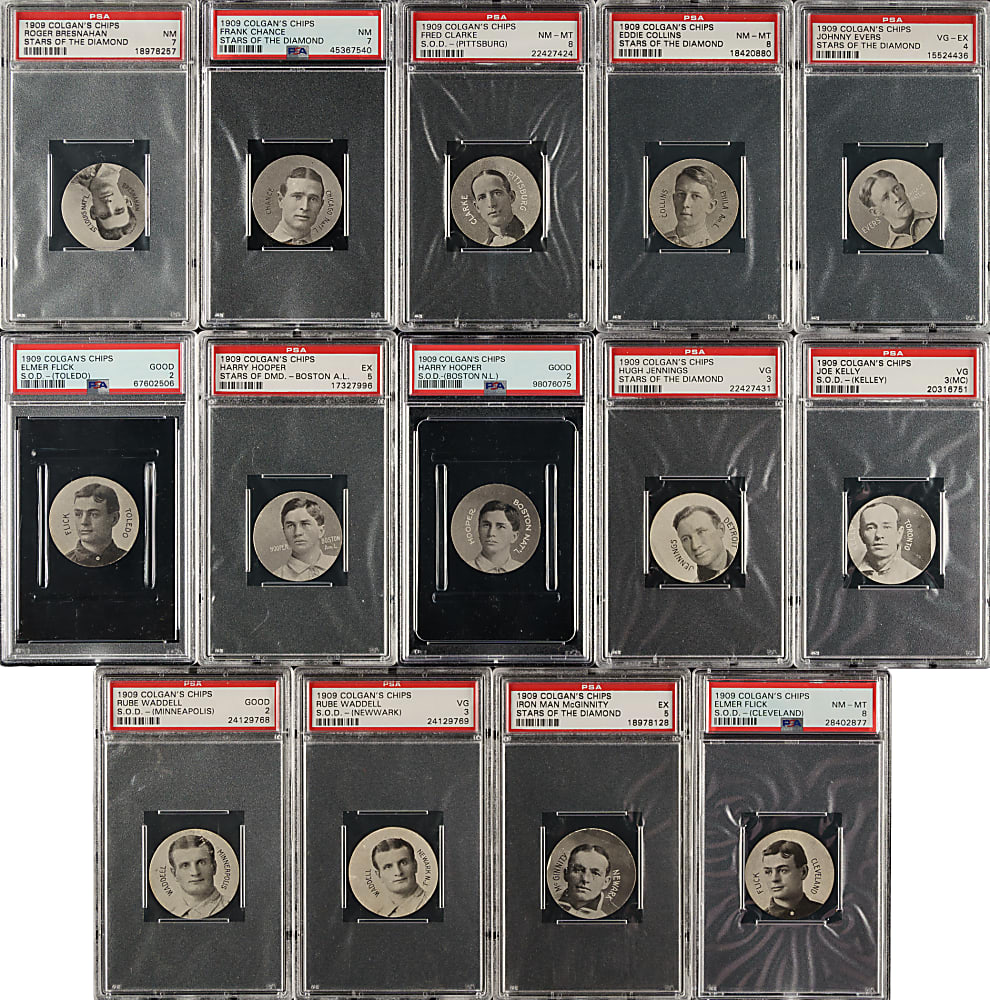 1909-1911 E254 Colgan's Chips Near-Complete Master Set (270/294): #2 PSA Set Registry (5.03 GPA)