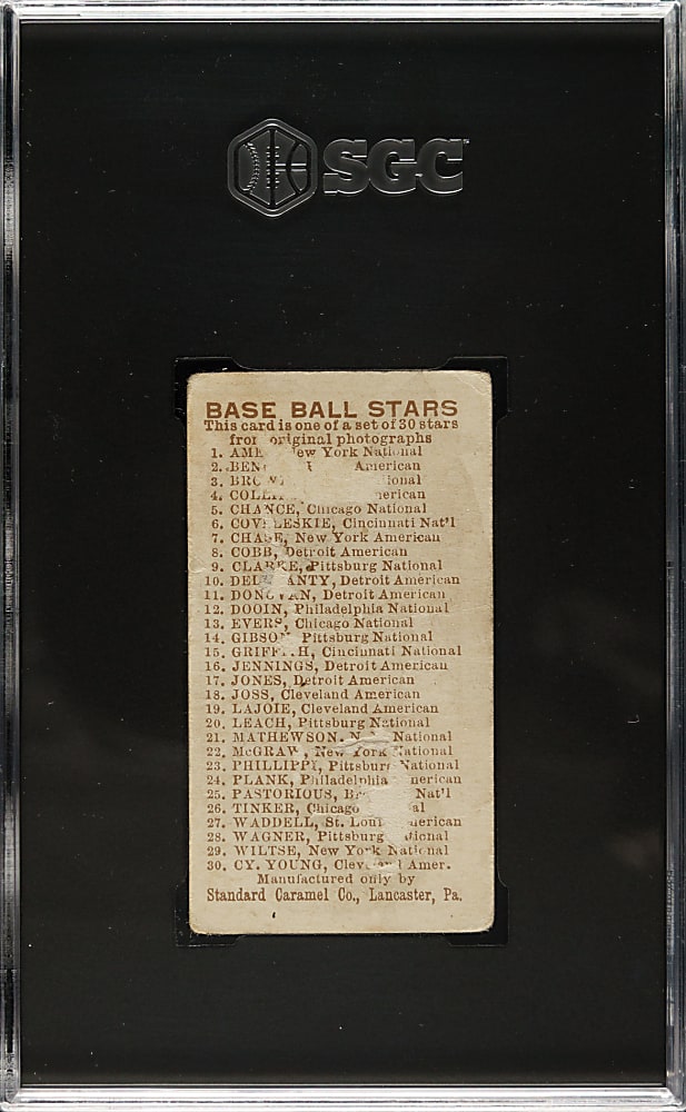 1910 E93 Standard Caramel Honus Wagner SGC POOR 1