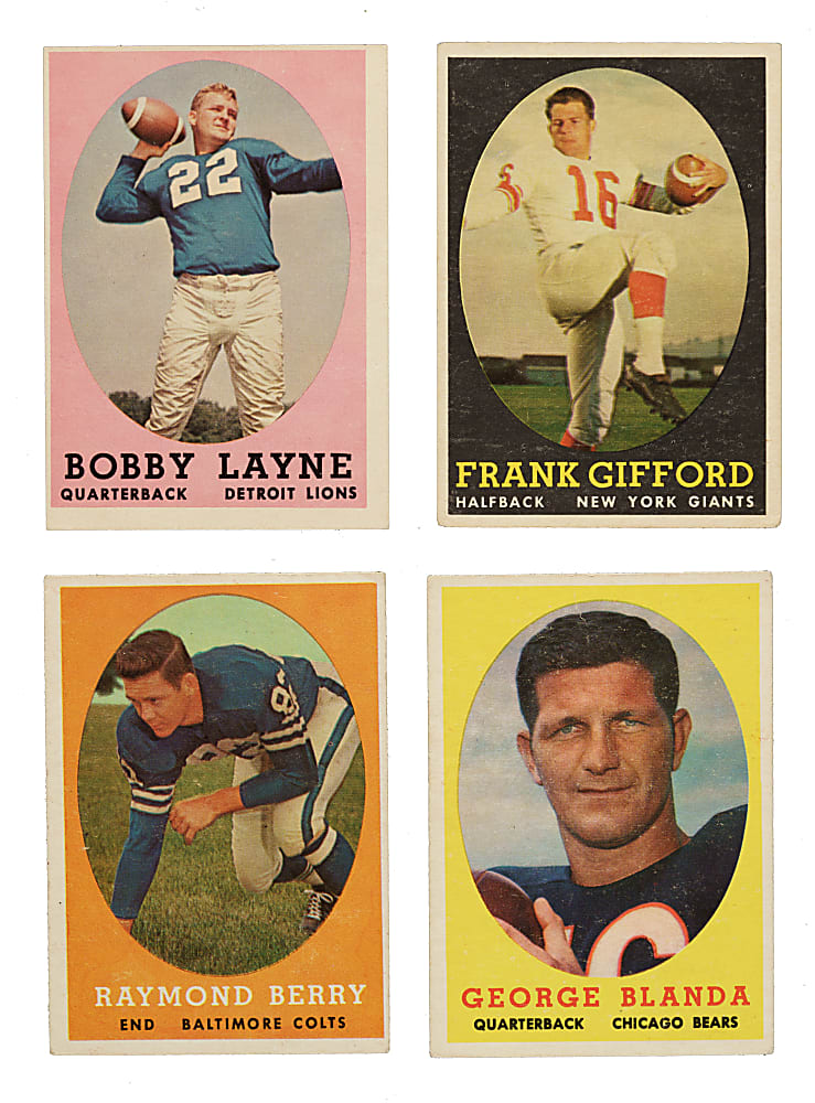 1958 Topps Football Near-Complete Set (131/132)