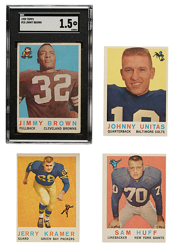 1959 Topps Football Complete Set (176)