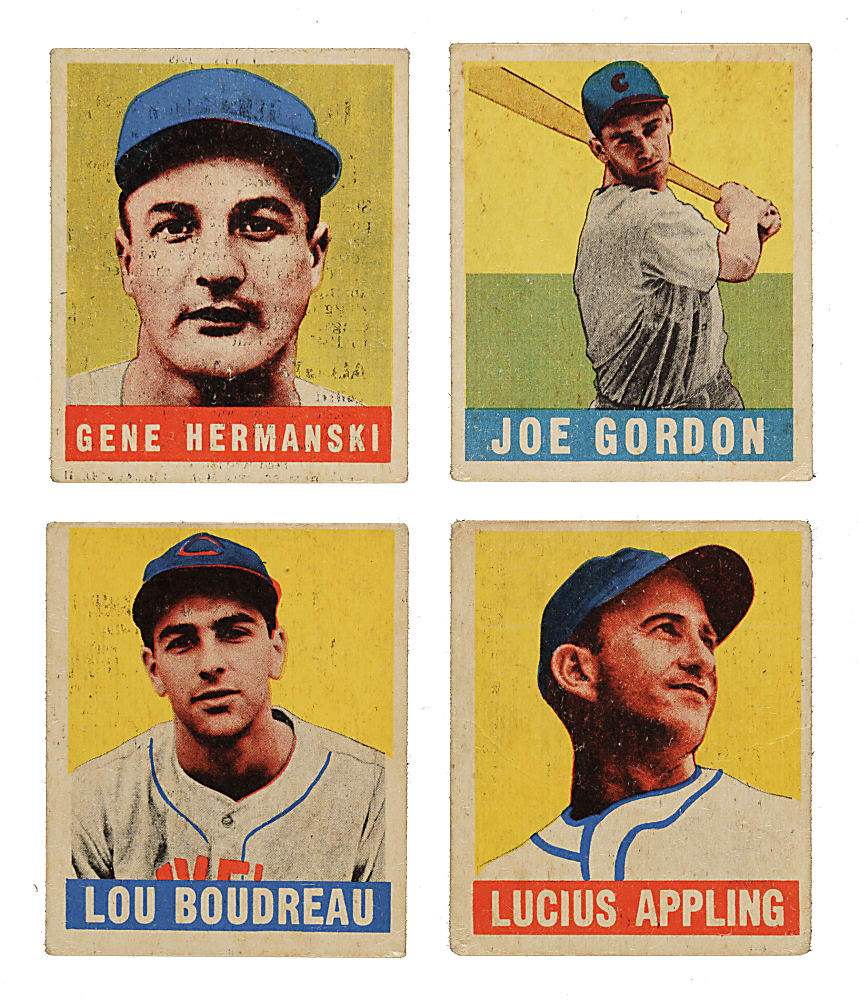 1948-1949 Leaf Collection (37) Including Luke Appling and Lou Boudreau
