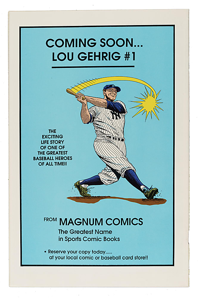 Mickey Mantle Signed "Mickey Mantle" #2 Comic Book with "1951" Inscription - JSA