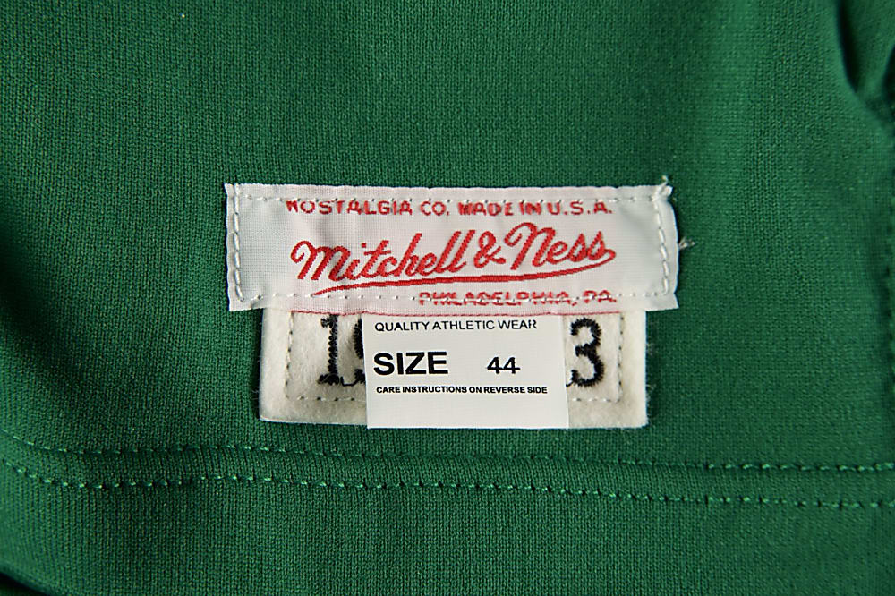 Bill Russell Signed Limited-Edition Mitchell & Ness 1962-1963 Boston Celtics Commemorative Jersey - JSA