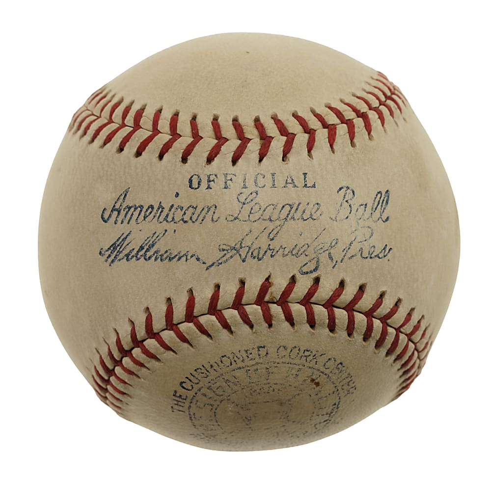 Babe Ruth Single-Signed Baseball - JSA