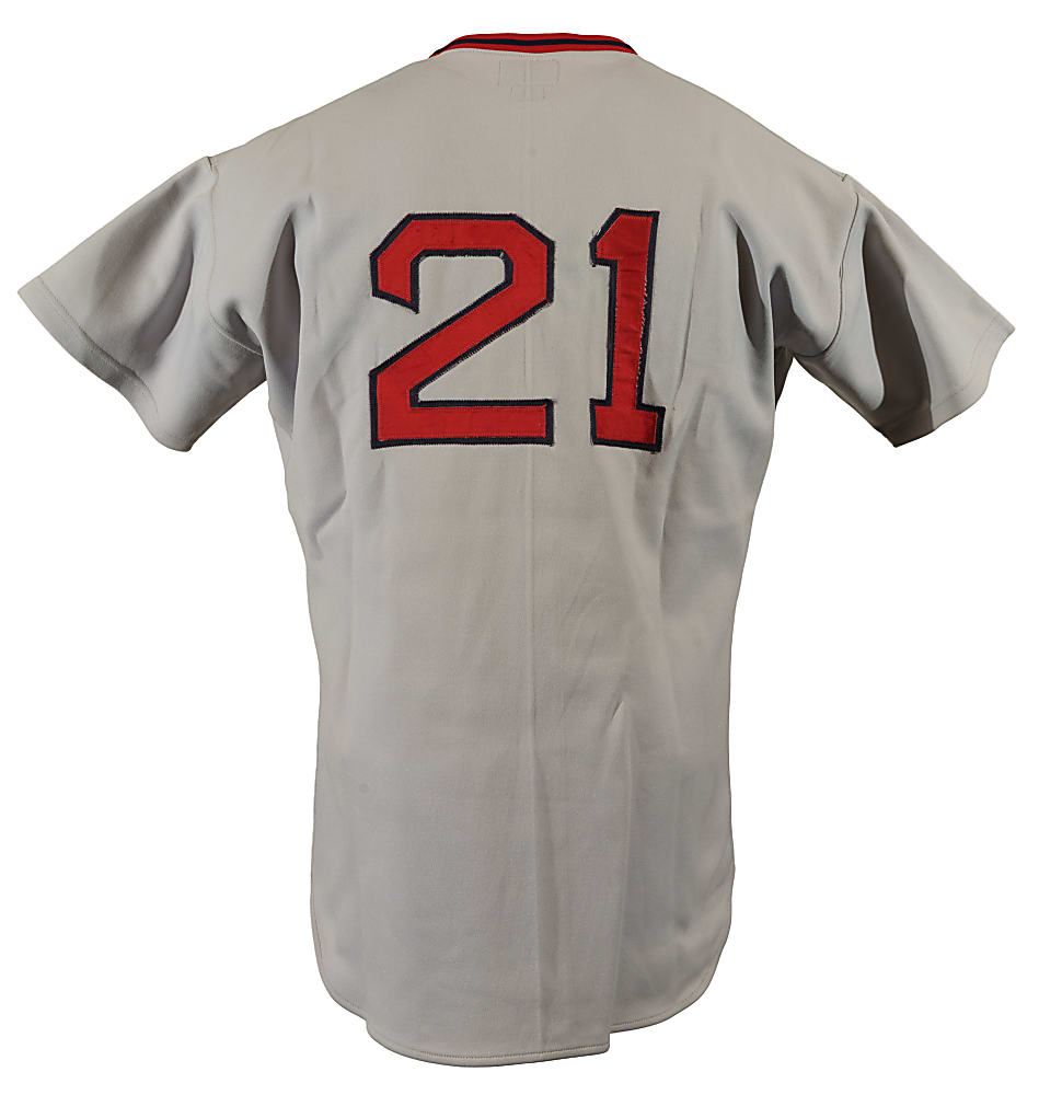 1978 Mike Torrez Boston Red Sox Signed Game-Used Road Jersey with "Bucky Was Lucky" Inscription