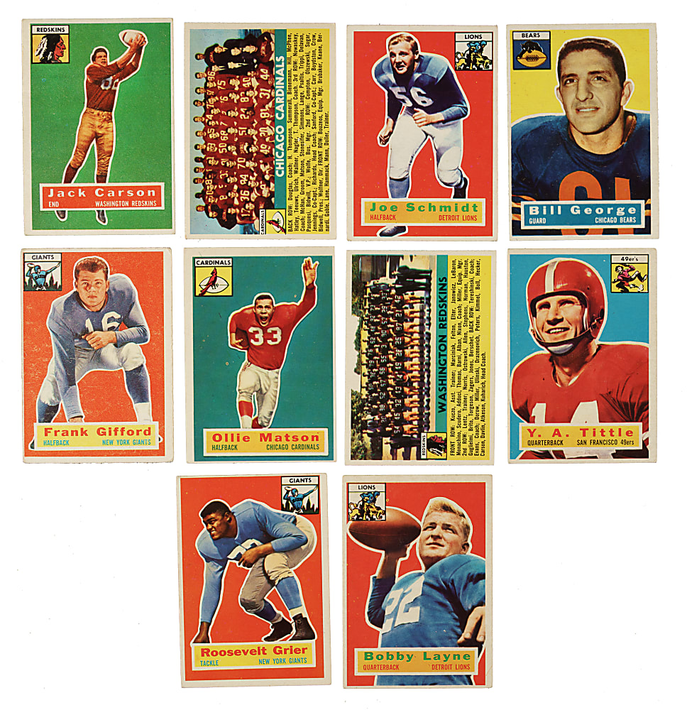1956 Topps Football Complete Set (120)